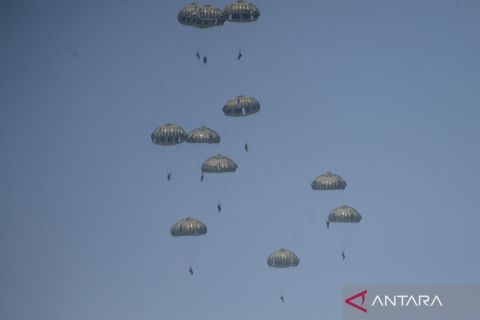 Latihan Airborne Operations Super Garuda Shield 2025