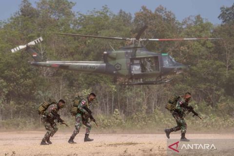 Melihat kesigapan TNI AD dalam latihan Mobile Udara Super Garuda Shield 2025