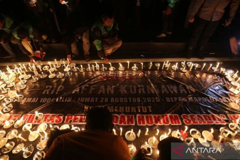 Melihat aksi solidaritas untuk Affan Kurniawan di berbagai daerah