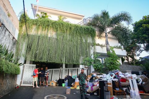 Kondisi rumah Menkeu Sri Mulyani