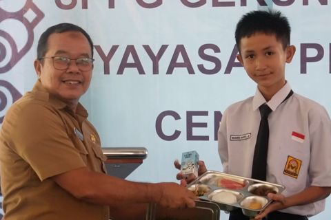 SPPG Gerunggang salurkan paket MBG untuk 2.374 pelajar Pangkalpinang