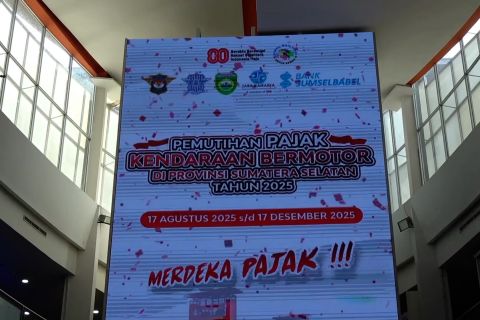 Sumsel gelar pemutihan pajak kendaraan bermotor selama 80 hari