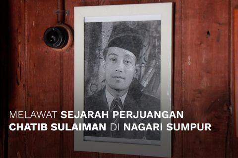 Melawat sejarah perjuangan Chatib Sulaiman di Nagari Sumpur