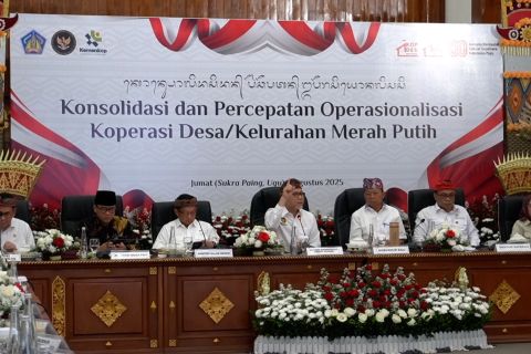 Pemerintah percepat operasional Koperasi Desa/Kelurahan Merah Putih