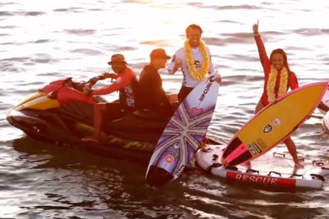 Peselancar Westen Hirst dan Jasmine Studer juarai Padang-Padang Cup