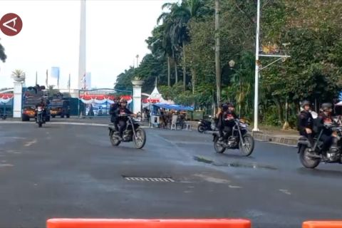 Polda Metro Jaya gelar patroli skala besar amankan Jakarta
