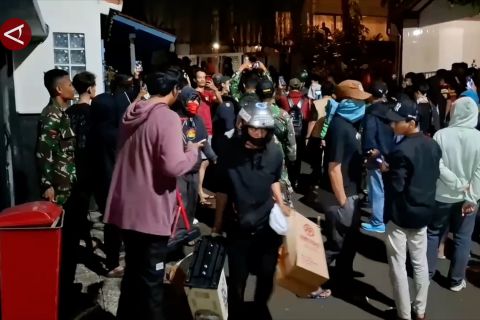 Begini kondisi rumah Sri Mulyani di Bintaro yang dijarah