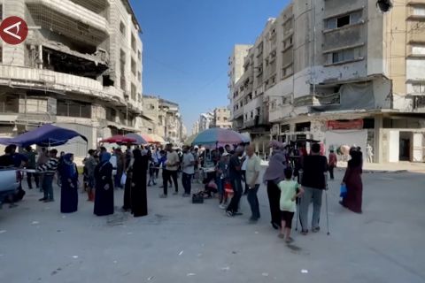 Sistem perbankan Gaza lumpuh, warga terjebak krisis tunai