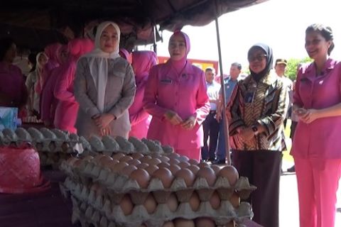 Semarak HUT ke-80 RI, Polda Sultra gelar Gerakan Pangan Murah serentak