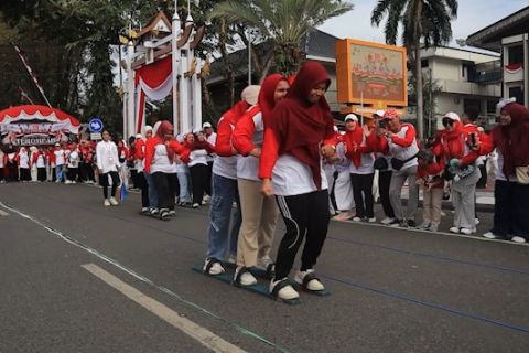 Meriah, ASN Banjarmasin rayakan HUT RI dengan lomba dan permainan