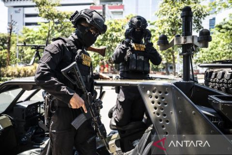 Patroli skala besar digelar di Semarang, TNI-Polri perketat keamanan