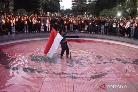 Aksi solidaritas untuk Indonesia dari kampus ITB