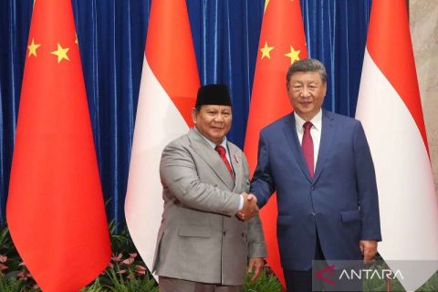 Presiden Prabowo Subianto temui Presiden Xi Jinping di China