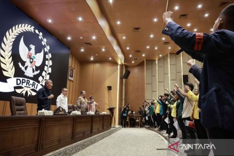 Pascakerusuhan, pimpinan DPR bertemu sejumlah elemen mahasiswa