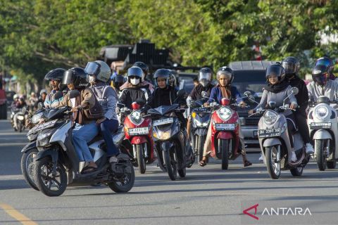 Kendaraan dengan knalpot brong di Palu bakalan kena denda adat seekor kambing