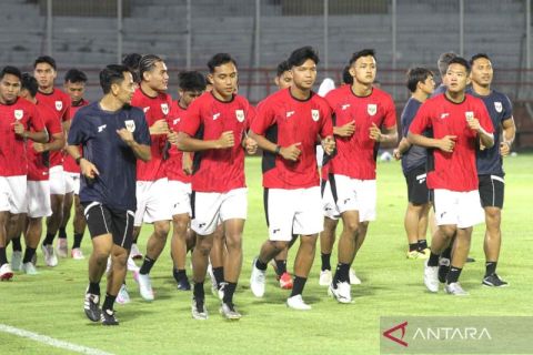 Timnas Indonesia U-23 gelar latihan, bersiap hadapi Macau di Kualifikasi Piala Asia 2026