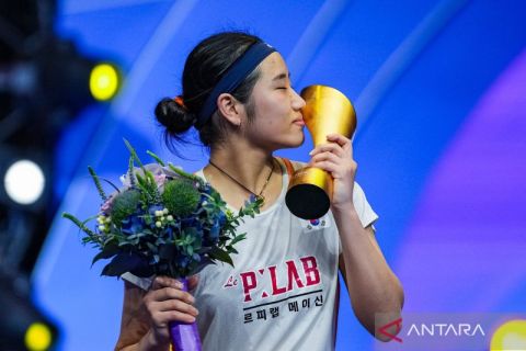 An Se Young juara China Masters 2025 usai kalahkan Han Yue di final tunggal putri