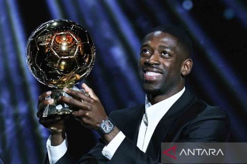 Dembele raih Ballon d'Or 2025