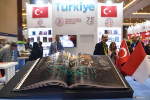 Dua puluh negara ikuti pameran buku internasional IIBF ke-45 di JICC