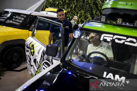 Pasar mobil listrik nasional melejit, GIIAS Semarang pamerkan model EV terbaru