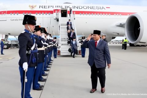 Perkuat kerja sama, Prabowo temui Raja Belanda Willem Alexander
