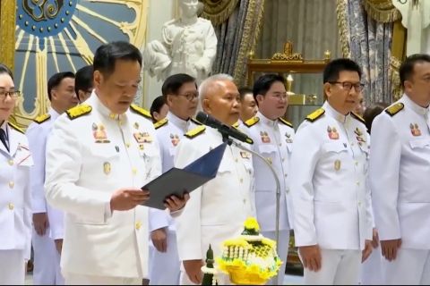 Anutin Charnvirakul jadi PM ke-32, Thailand resmikan kabinet baru