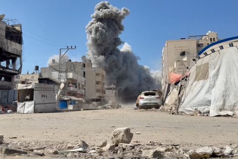 Gaza porak poranda, serangan Israel tinggalkan korban dan reruntuhan