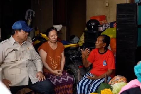 Korban banjir Denpasar sampaikan keluh kesah ke Presiden