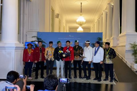Mahasiswa berdialog dengan pemerintah di Istana, bahas tuntutan 17+8