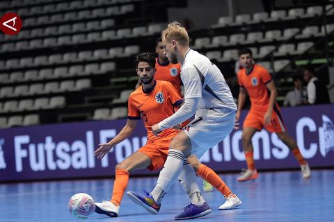 Timnas Latvia menang atas Belanda 3-2 pada laga Four Nations Cup 2025