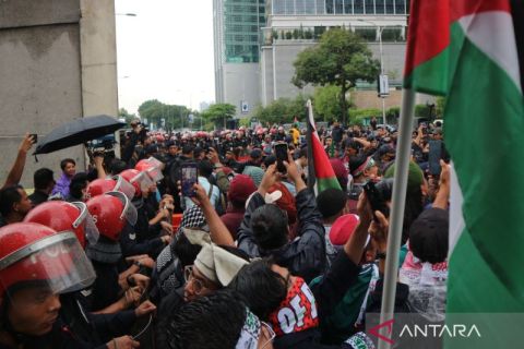 Unjuk rasa dukung Gaza di Kuala Lumpur
