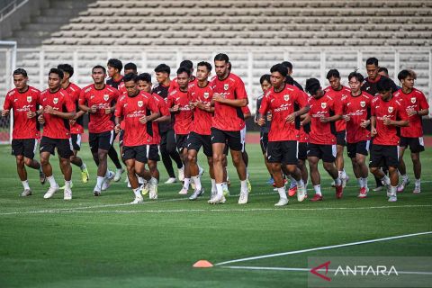 Timnas Indonesia U-23 mulai gelar latihan untuk persiapan SEA Games 2025 Thailand