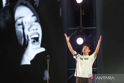 D'Masiv tampil memukau pada Synchronize Fest di Jakarta