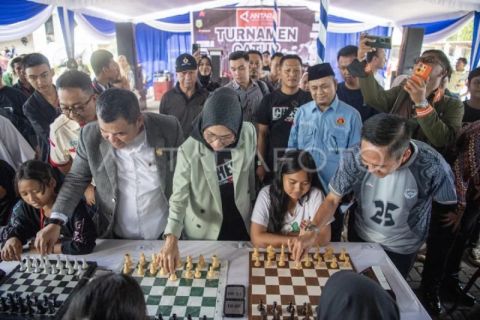 Turnamen catur Perum LKBN ANTARA Biro Sumatera Selatan