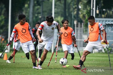 Persiapan Timnas Sepak Bola Amputasi jelang kualifikasi Piala Dunia