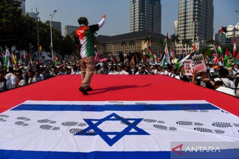 Aksi solidaritas kemerdekaan Palestina
