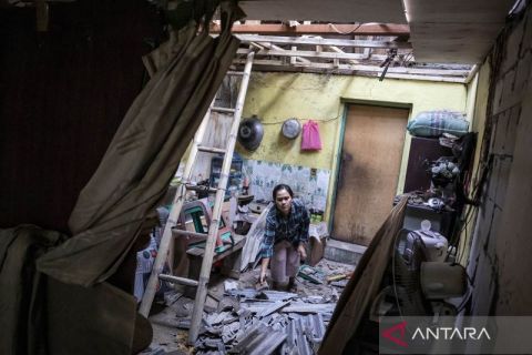 26 rumah rusak akibat bencana puting beliung di Cimahi