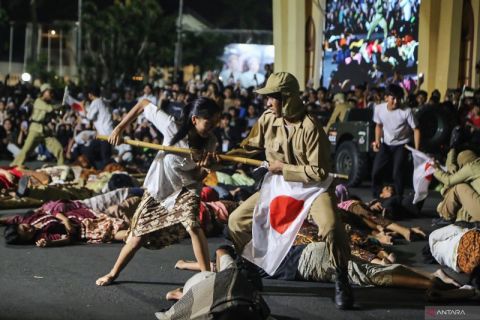 Drama pertempuran lima hari di Semarang libatkan 1.900 pemeran