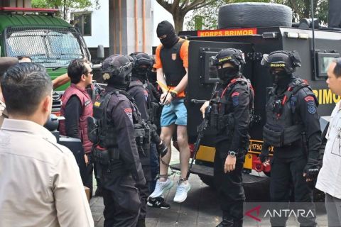 Tiga warga Australia tersangka kasus pembunuhan berencana di Bali dilimpahkan ke Kejari Badung