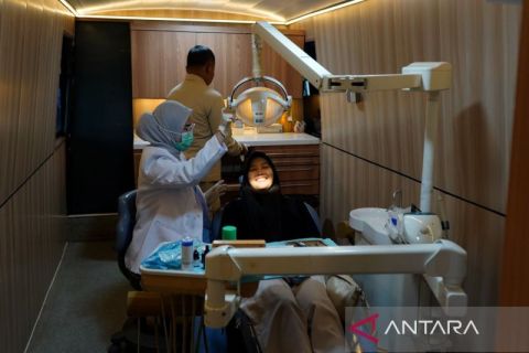 Ladokgi TNI AL Yos Sudarso sediakan layanan klinik gigi keliling untuk lansia