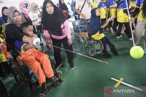 Festival Olahraga Disabilitas di Samarinda untuk menjaring bibit atlet