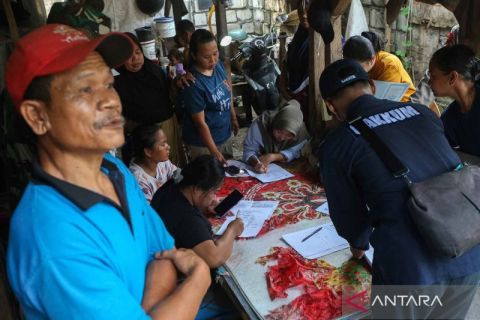 Warga di sekitar Kawasan Industri Modern Cikande didata terkait dampak radiasi Cesium-137