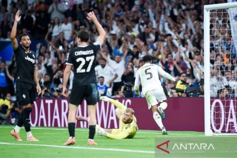 Liga Champions: Gol semata wayang Bellingham bawa kemenangan Real Madrid atas Juventus