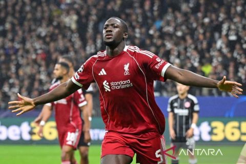 Liga Champions: Liverpool hantam Eintracht Frankfurt 5-1