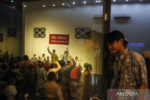 Mengenang 97 tahun Hari Sumpah Pemuda di Museum Sumpah Pemuda