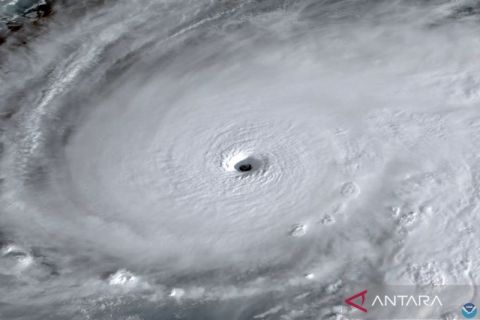 Mengerikannya Badai Melissa yang menerjang Karibia saat dilihat dari luar angkasa