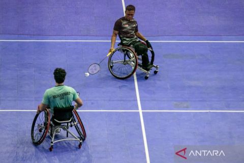 Para Badminton : Indonesia menang lawan Uni Emirat Arab