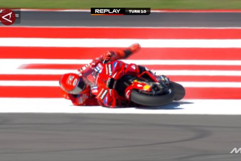 Marc Marquez ungkap penyebab jatuhnya saat sesi practice