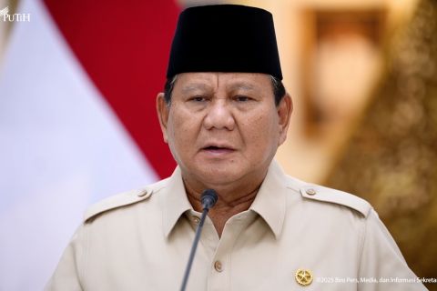 Sumpah Pemuda, Prabowo berpesan agar anak muda tak takut bermimpi