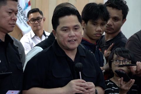 Erick Thohir enggan komentari pemecatan Kluivert, minta waktu dua hari